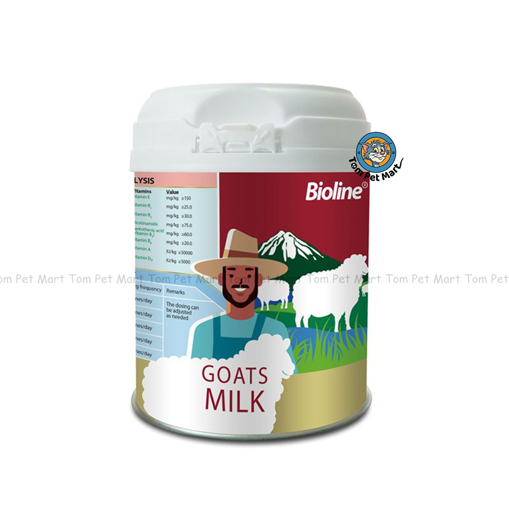 Bioline Goats Milk Replacer For Dogs & Cats 200g