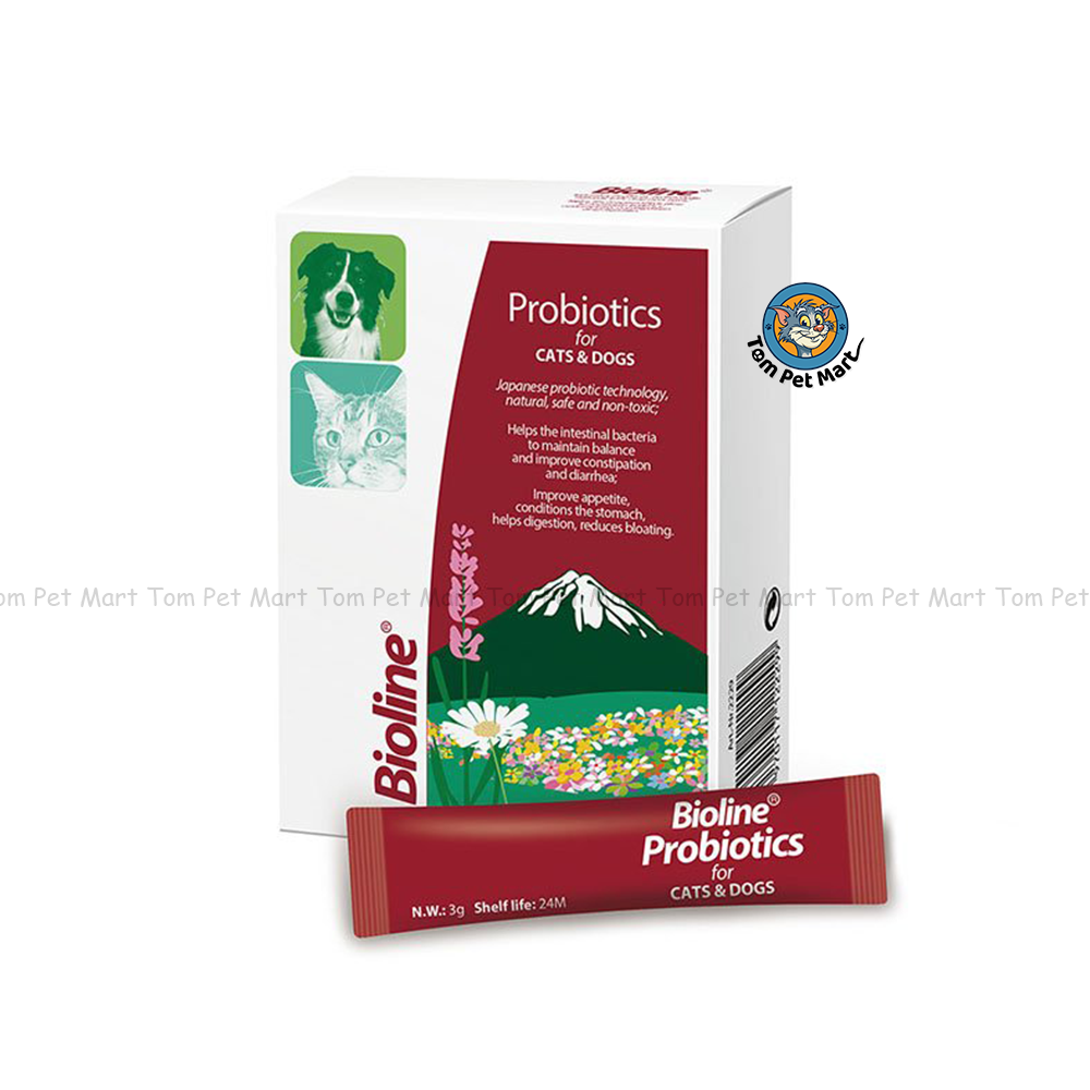 Bioline High Energy Activated Probiotics For Cats & Dogs 3g x 10pcs