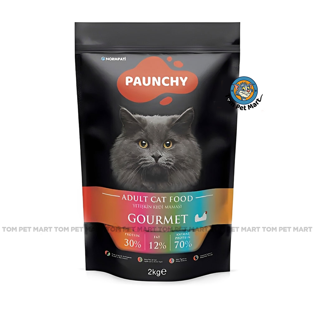 Paunchy Adult Cat Food Gourmet Chicken 2kg