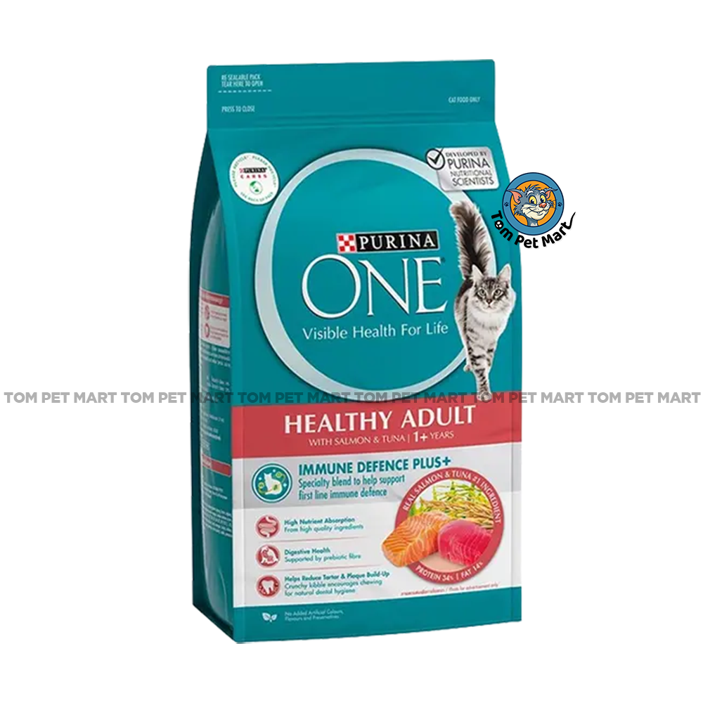 Purina One Healthy Adult Cat Food With Salmon & Tuna 1.2kg